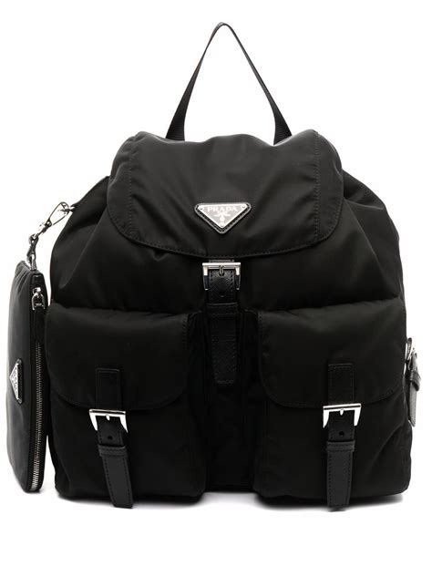 prada silver backpack|Prada re nylon medium backpack.